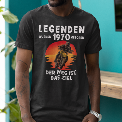 Legend Rider T-Shirt with Vintage Design